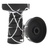 Чаша глиняна Gusto Bowls Harmony Black Glaze White (Білий)