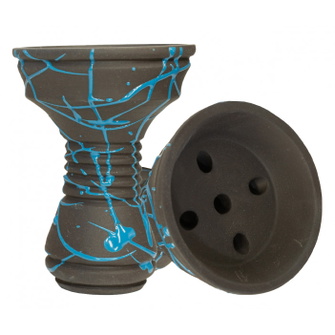 Чаша глиняна Gusto Bowls Killa Bowls Black Glaze Blue (Синій)