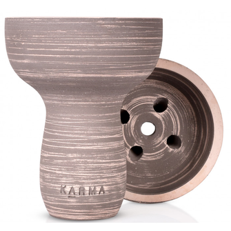 Чаша глиняна Karma Класична Grey (Сірий)