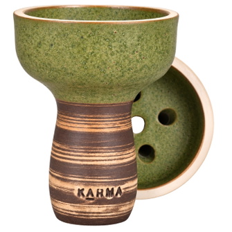 Чаша глиняна Karma Турка Глазур Olive Green (Зелений)