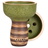 Чаша глиняна Karma Турка Глазур Olive Green (Зелений)