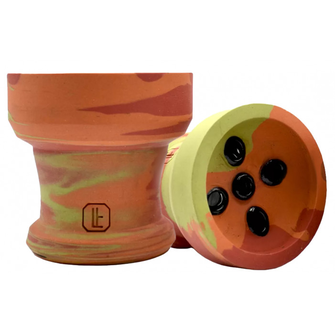 Чаша глиняна Lavart Nedra Sunset (Помаранчево-зелений)