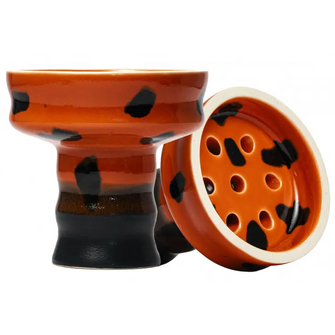 Чаша глиняна Vantablack Black Orange (Чорно-помаранчева)