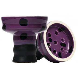 Чаша глиняна Vantablack Black Purple (Чорно-фіолетова)