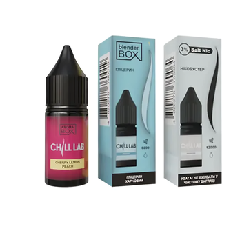 Набір Chill Lab Cherry Lemon Peach (Вишня Лимон Персик) 15 мл 50 мг