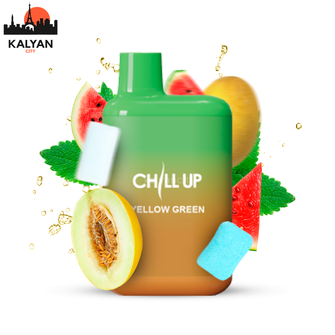 Chill Up 4000 Watermelon Melon Mint Gum (Кавун Диня М'ятна Жуйка) 4%