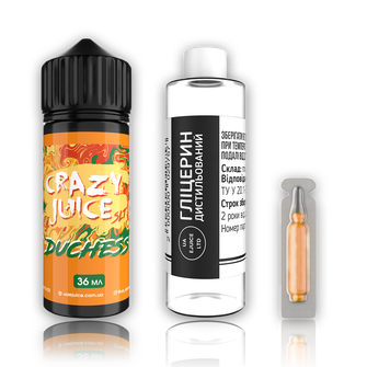 Набір органічної рідини Crazy Juice Duchess (Дюшес) 120 мл 6 мг