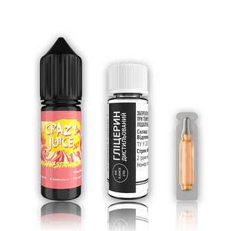 Набір Crazy Juice Banana Strawberry (Банан Полуниця) 15мл 50мг