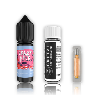 Набір Crazy Juice Berry Mix (Ягідний Мікс) 15мл 65мг