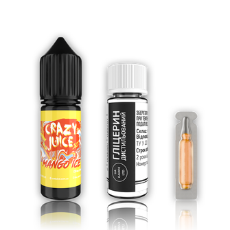 Набір Crazy Juice Mango Ice (Манго Лід) 15мл 65мг