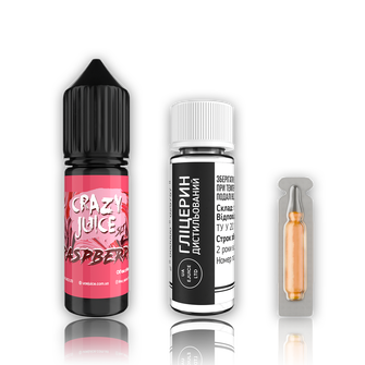 Набір Crazy Juice Raspberry (Малина) 15мл 65мг