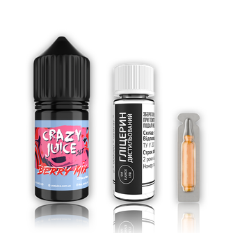 Набір Crazy Juice Berry Mix (Ягідний Мікс) 30мл 50мг