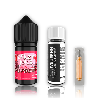 Набір Crazy Juice Raspberry (Малина) 30мл 50мг