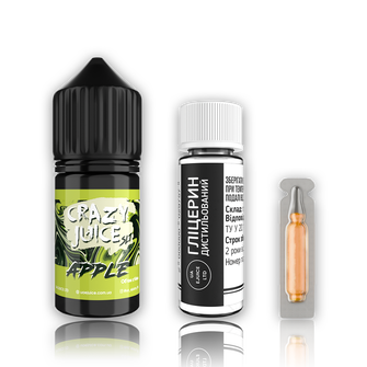 Набір Crazy Juice Apple (Яблуко) 30мл 65мг
