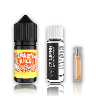 Набір Crazy Juice Mango Ice (Манго Лід) 30мл 65мг
