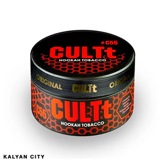 Тютюн CULTt C55 Strawberry Cheesecake (Полуничний чизкейк) 100г