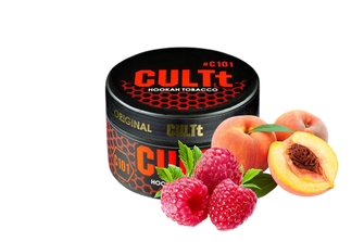 Тютюн CULTt C101 Raspberry Peach (Малина Персик) 100г