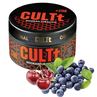 Тютюн CULTt С98 Cherry Blueberry (Вишня Чорниця) 100г