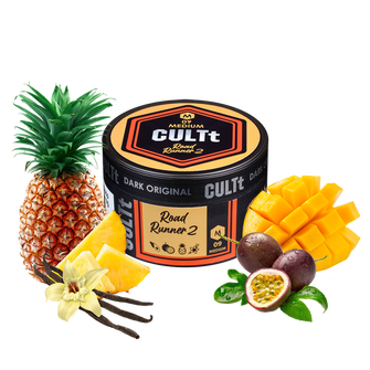 Тютюн CULTt Medium M09 Road Runner II (Екзотичні фрукти Ваніль) 100г