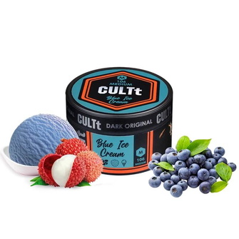 Тютюн CULTt Medium M106 Blue Ice Cream (Чорниця Лічі Морозиво) 100г