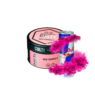 Тютюн CULTt Strong DS16 Red Energy (Червоний енергетик) 100г