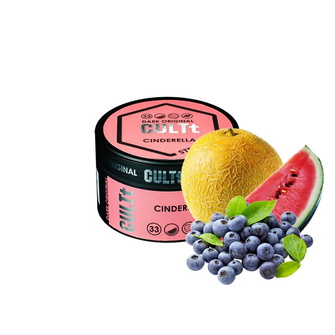 Тютюн CULTt Strong DS33 Cinderella (Кавун Диня Чорниця Лід) 100г
