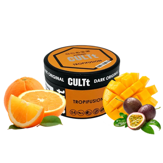 Тютюн CULTt Strong DS54 Tropifusion (Манго Маракуя Грейпфрут Апельсин) 100г