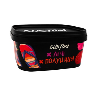 Тютюн Custom Лічі Полуниця 200г