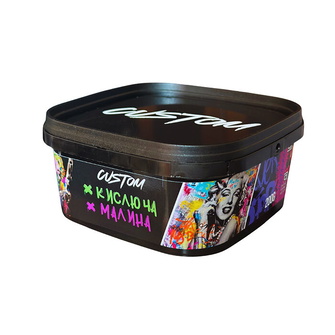 Тютюн Custom Кислюча Малина 200г