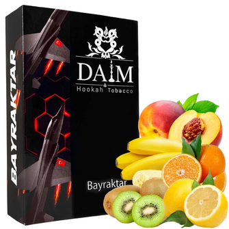 Тютюн Daim Bayraktar (Апельсин Банан Ківі Лимон Персик) 50г