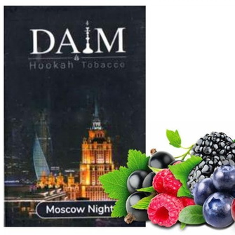 Тютюн Daim Moscow Night (Чорниця Малина Чорна смородина) 50г