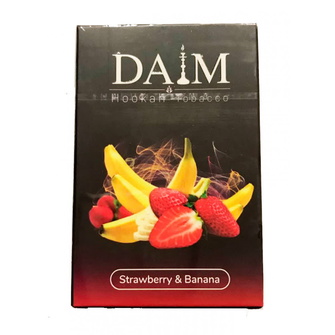 Тютюн Daim Strawberry Banana (Банан Полуниця) 50г