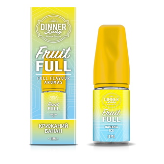 Набор Dinner Lady Fruit FULL Banana Ice (Банан Лед) 30 мл 50 мг