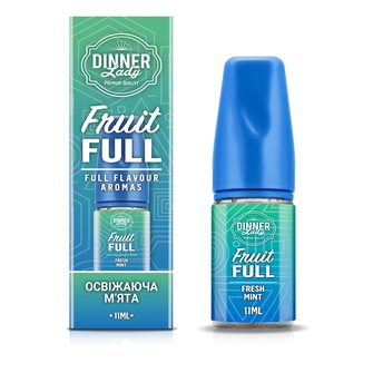 Набір Dinner Lady Fruit FULL Fresh Mint (Освіжаюча м'ята) 30 мл 50 мг