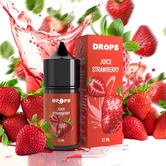 Набір DROPS Juice Strawberry (Полуничний Сік) 30 мл 60 мг
