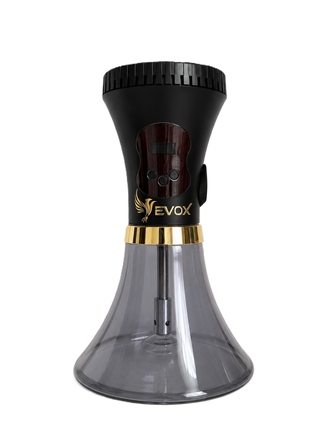 Электронный кальян Evox Wellbo Black Smoked Grey (Черно-серый)