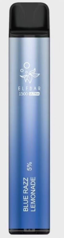 Elf Bar 1500 Ultra Blue Razz Lemonade (Чорниця Лимонад)