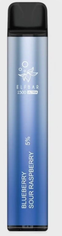Elf Bar 1500 Ultra Blue Sour Raspberry (Блакитна кисла малина)