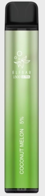 Одноразка Elf Bar 1500 Ultra Coconut Melon (Кокос дыня): купить по ...