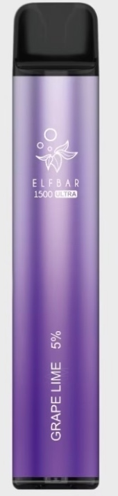 Elf Bar 1500 Ultra Grape Lime (Виноград Лайм)