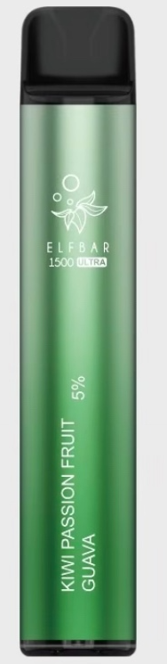 Elf Bar 1500 Ultra Kiwi Passion Fruit Guava (Ківі Маракуя Гуава)