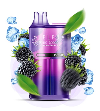 Elf Bar BC20000 Blackberry Ice (Ежевика Лед)
