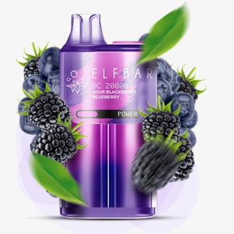 Elf Bar BC20000 Sour Blackberry Blueberry (Кисла ожина Чорниця)