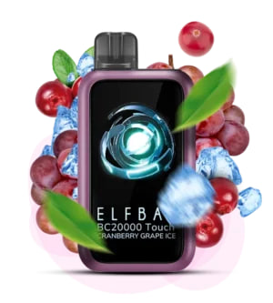 Elf Bar BC20000 Touch Cranberry Grape Ice (Журавлина Виноград Лід)