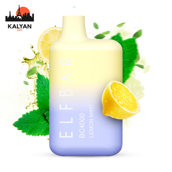 Elf Bar BC4000 Lemon Mint (Лимон із м'ятою)