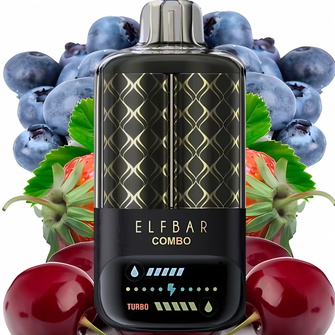 ELF BAR Combo 20000-25000 Blueberry Sour Raspberry & Cherry (Черника Кислая малина и Вишня)