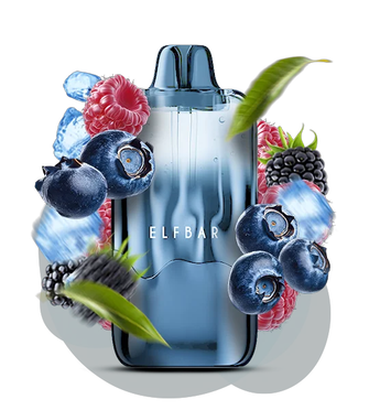 Elf Bar Duke 30000 Blue Razz Ice (Голубая малина Лед)