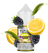 Сольова рідина Elf Bar Elf Liq 30 мл 50 мг Blackberry Lemon (Ожина Лимон)