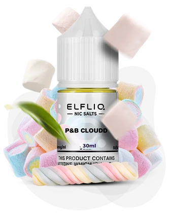 Сольова рідина Elf Bar Elf Liq 30 мл 50 мг P&B Cloudd (Маршмелоу)