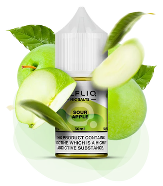 Сольова рідина Elf Bar Elf Liq 30 мл 50 мг Sour Apple (Кисле Яблуко)